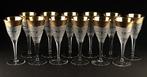 Moser & Söhne - Service à boisson (12) - Splendide - Cristal, Antiek en Kunst