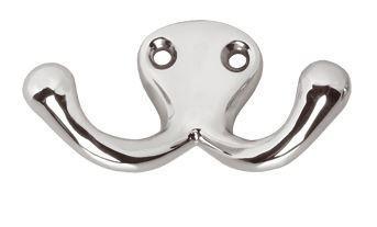 Intersteel Jashaak scheepsmodel dubbel chroom, Huis en Inrichting, Woonaccessoires | Kapstokken, Nieuw, Overige materialen