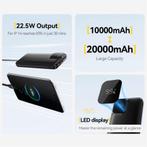 Powerbank 22,5W PD Snelladen  - 10.000mAh - 2 Oplaadpoorten, Verzenden