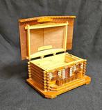 Sieradendoos - Hout - Handgemaakt, Antiek en Kunst