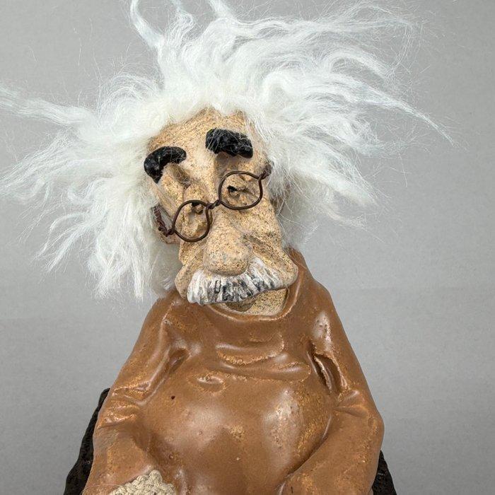 Anna Em - No reserve- Albert Einstein, Antiquités & Art, Art | Objets design