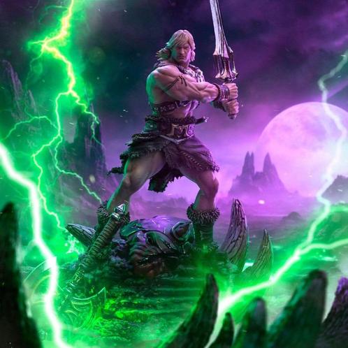Masters of the Universe Deluxe Art Scale Statue 1/10 He-Man, Verzamelen, Film en Tv, Ophalen of Verzenden