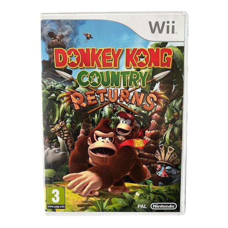 Donkey Kong Country Returns (NINTENDO WII) (TWEEDEHANDS), Games en Spelcomputers, Games | Nintendo Wii, Verzenden