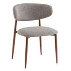 Nieuwe Stoel Bonnie - Grijs- Vintage/Café, Ophalen, Nieuw