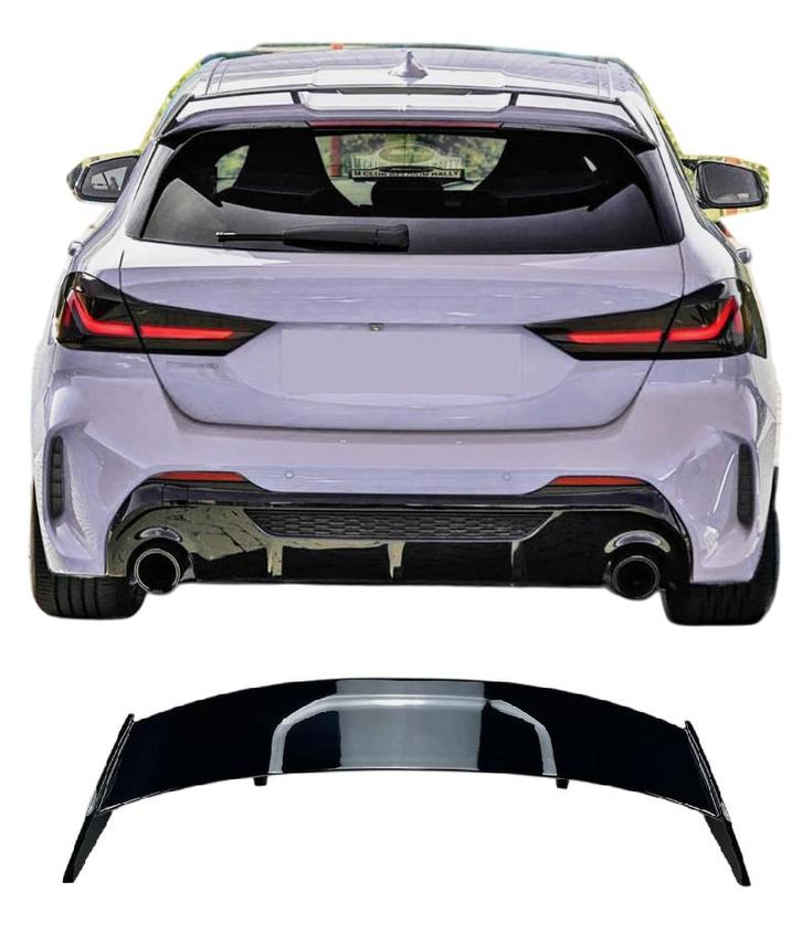 Dakspoiler | BMW | 1-serie | F40 | 2019-2024 | MP-look | Gla, Auto-onderdelen, Carrosserie, Nieuw, BMW, Verzenden