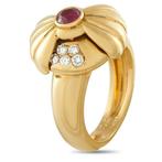 Boucheron - Ring - 18 karaat Geel goud, BOUCHERON vintage