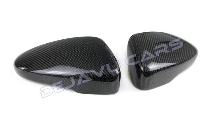 Carbon spiegelkappen voor Volkswagen Scirocco 3, Auto diversen, Tuning en Styling, Ophalen of Verzenden