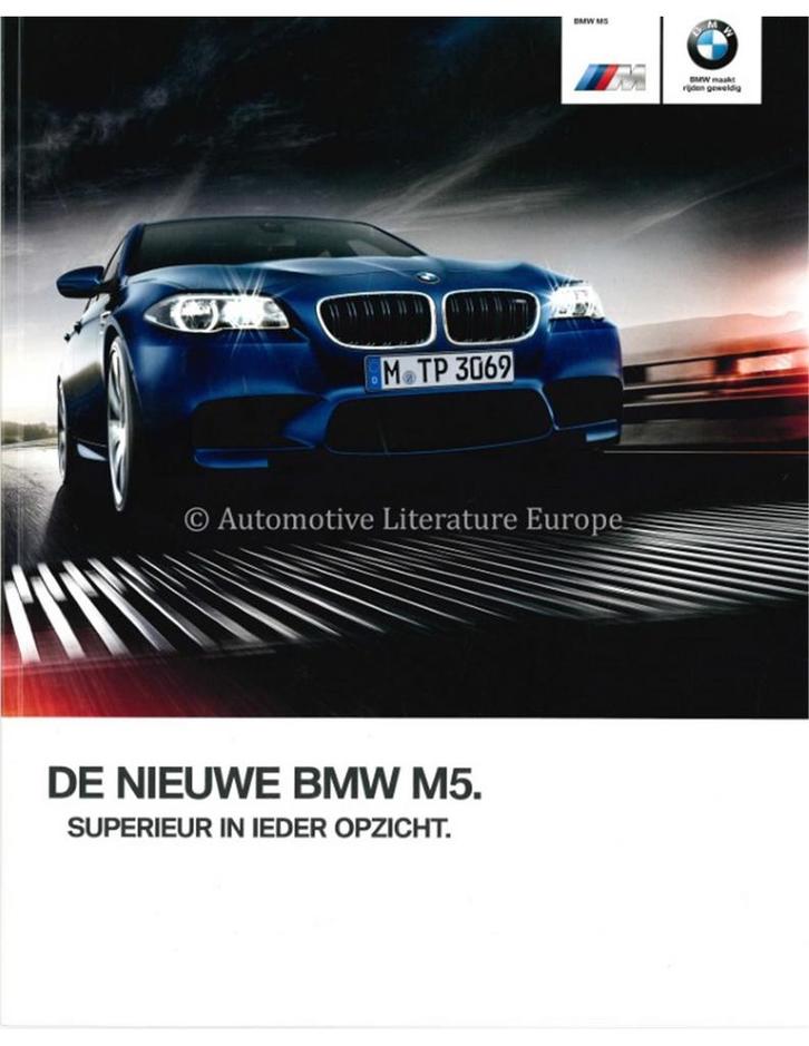2013 BMW M5 BROCHURE NEDERLANDS, Boeken, Auto's | Folders en Tijdschriften