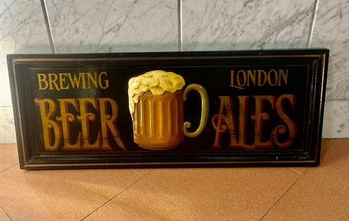 corner house - Brewing Beers / London Ales sign -, Antiquités & Art, Curiosités & Brocante