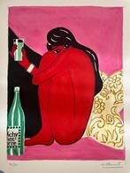 Bernard Villemot - Lithographie originale Vichy Saint-Yorre