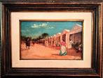 École espagnole (XX) - Feria de Abril en Sevilla, Antiek en Kunst