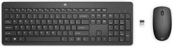 Draadloos Toetsenbord met Muis - Azerty  BE - Zwart HP 230 -