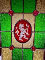 Antiek Glas-in-loodraam - 1920-1930 - 55x39cm