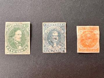 États-Unis 1861/1871 - Timbres rares (États confédérés beschikbaar voor biedingen