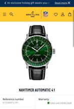 Breitling - Navitimer Automatic 41 “Green Dial” - Sans prix, Handtassen en Accessoires, Horloges | Heren, Nieuw