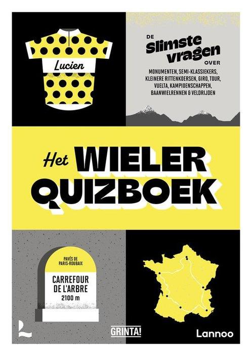 Het wielerquizboek 9789401499583 Grinta!, Boeken, Overige Boeken, Zo goed als nieuw, Verzenden