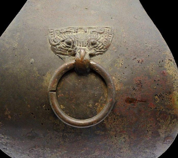 Oud-Chinees Grote vas Fang Hu en brons - Han-dynastie (206, Antiek en Kunst, Antiek | Overige Antiek