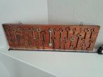 Wandbord - Hout, IJzer - Wandbord met sleutels
