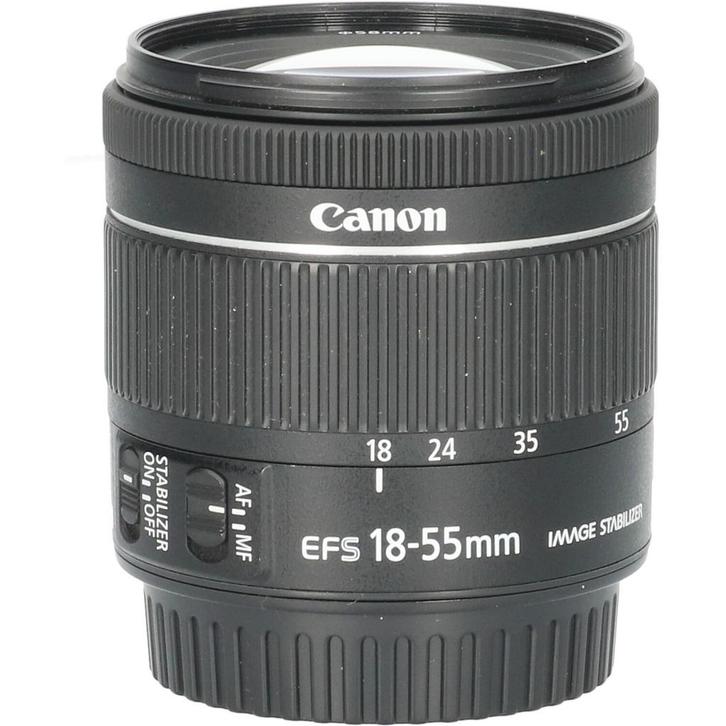 Tweedehands Canon EF-S 18-55mm f/3.5-5.6 IS STM CM6052, Audio, Tv en Foto, Foto | Lenzen en Objectieven, Overige typen, Gebruikt