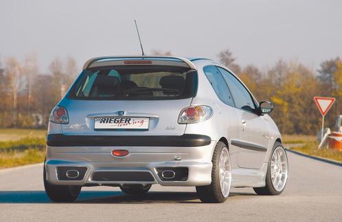 Rieger achteraanzetstuk | 206: 09.98-05.06 - Cabrio CC, Seda, Auto diversen, Tuning en Styling, Verzenden