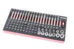 TM 85 Delige Bitset in foam carbon look inlay, Auto diversen, Autogereedschap, Verzenden, Nieuw