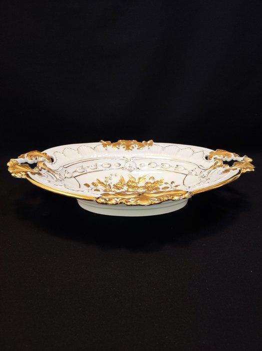 Meissen - Schotel - ovale Prunkschale 36,0x26,2x6,5 cm, Antiek en Kunst, Antiek | Glaswerk en Kristal