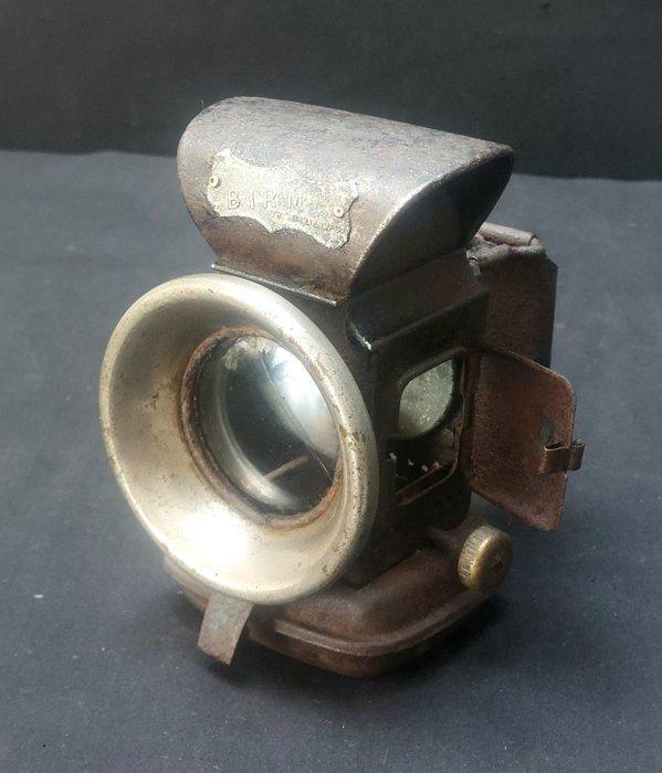 Lampe - Verre - Lampe mineur, Antiquités & Art, Curiosités & Brocante