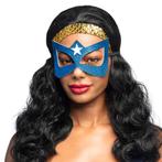 Blauwe Oogmasker Super Women, Hobby en Vrije tijd, Feestartikelen, Nieuw, Verzenden