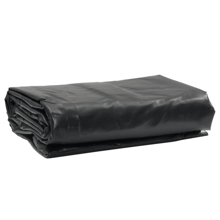 vidaXL Dekzeil 650 g/m² 5x7 m zwart, Doe-het-zelf en Bouw, Overige Doe-Het-Zelf en Bouw, Nieuw, Verzenden