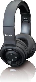 Lenco HPB-330 - Bluetooth® Koptelefoon - Spatwaterdicht - Zw, Audio, Tv en Foto, Hoofdtelefoons, Verzenden, Nieuw