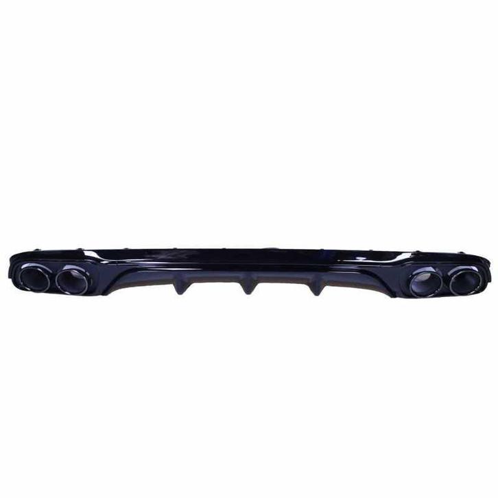 Diffuser voor mercedes e klasse w213 glanzend zwart ronde ui, Auto-onderdelen, Carrosserie