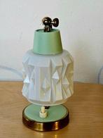 Lampe de table de chevet - Verre, Cuivre