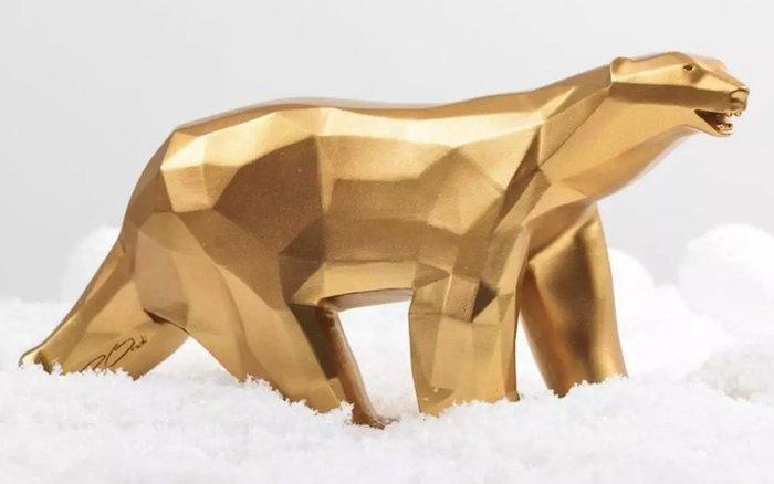 Richard Orlinski (1966) - Ours Pompon x Orlinski Or Edition, Antiquités & Art, Antiquités | Autres Antiquités