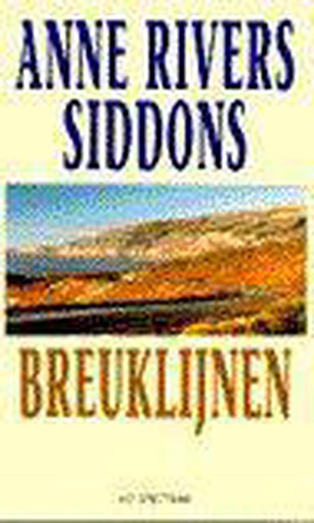 Breuklijnen 9789027451736 A. Rivers Siddons, Boeken, Romans, Gelezen, Verzenden