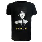 Whitney Houston Photo T-Shirt Zwart - Officiële Merchandise