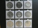 Pays-Bas. 50 Gulden 1982/1998. (complete serie 9 st)