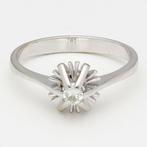 Ring - 18 karaat Witgoud -  0.08 tw. Diamant  (Natuurlijk), Bijoux, Sacs & Beauté
