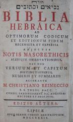 Biblia Hebraica Ad Optimorum Codicum Et Editionum Fidem, Antiek en Kunst
