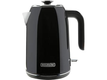 Bourgini Retro Waterkoker - Zwart - 1.7L beschikbaar voor biedingen