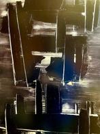 Pierre Soulages (after) - Huile sur toile (1958)