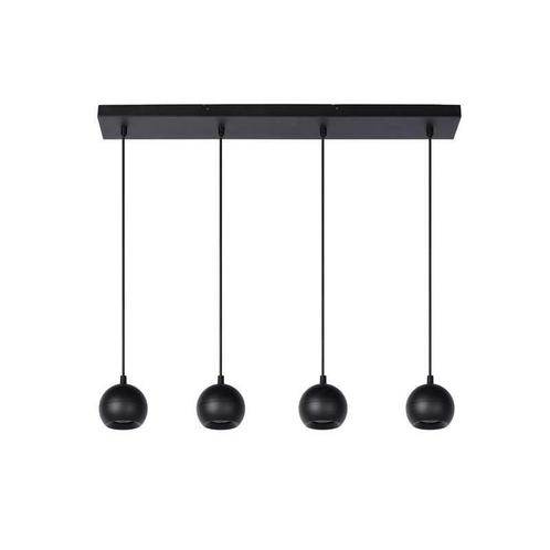 Hanglamp Lucide FAVORI -  - 4xGU10 - Zwart -, Maison & Meubles, Lampes | Suspensions, Envoi