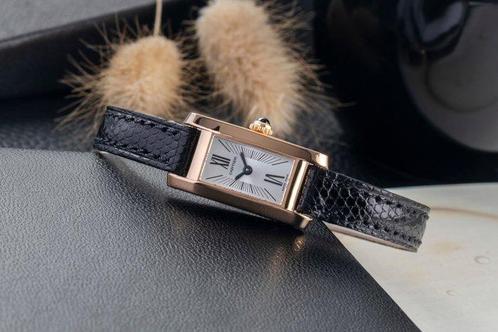 Cartier - Tank Mini - W1537338 2593 - Femme - 2017, Handtassen en Accessoires, Horloges | Heren