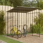 vidaXL Fietsenstalling 190x190x222 cm staal zwart, Fietsen en Brommers, Fietsen | Racefietsen, Verzenden, Nieuw
