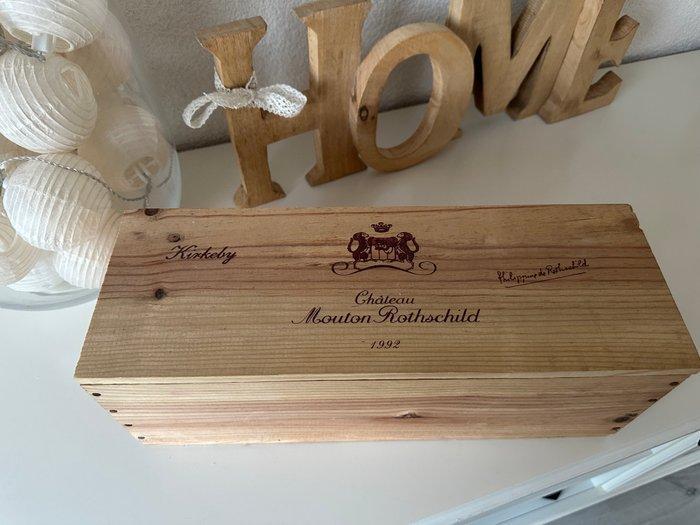 1992 Château Mouton Rothschild - Pauillac 1er Grand Cru, Collections, Vins