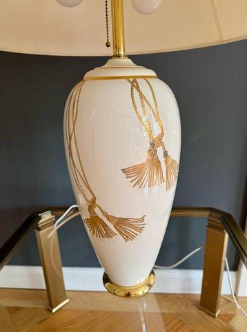Design - Lampe montée sur vase - Luxe - Porcelaine