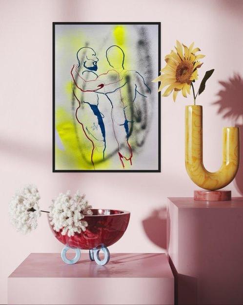 Leonard Mars - Eros.3 - No Reserve, Antiek en Kunst, Kunst | Schilderijen | Modern