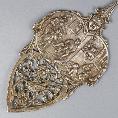 Van Eldik & van der Scheer - Groot model - Taartschep -, Antiek en Kunst, Antiek | Zilver en Goud