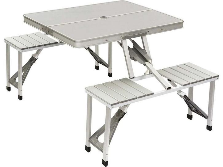Bo-Camp - Picknicktafel - Aluminium - Inklapbaar, Huis en Inrichting, Woonaccessoires | Overige, Zo goed als nieuw, Verzenden