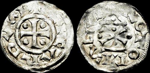 943-996ad France Normandy Richard I Ar denier zilver, Timbres & Monnaies, Monnaies | Europe | Monnaies non-euro, Envoi