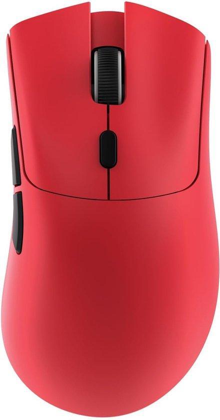 2dekans | ATTACK SHARK R1 Superlight Gamingmuis 59g – Rood –, Informatique & Logiciels, Souris, Enlèvement ou Envoi